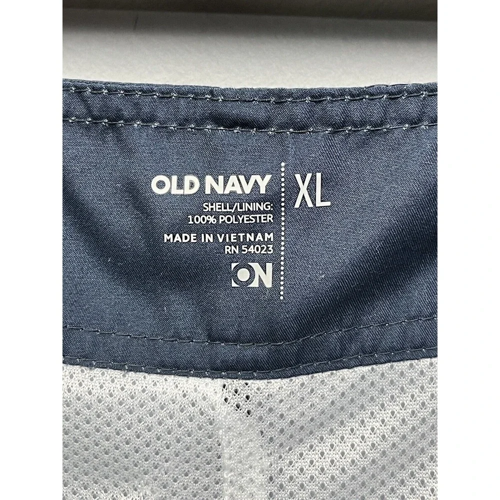 Old Navy Board Shorts Mens XL‎ Navy Santa Cruz California Swim Trunks Surf